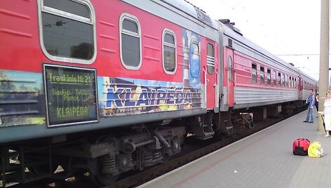 Vilniaus geležinkelio stotis antradienio pavakarę.