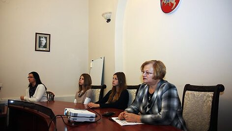 Moksleivių ekskursija į teismą