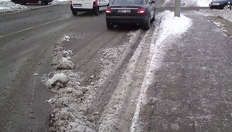 Užfiksuotas pažeidimas