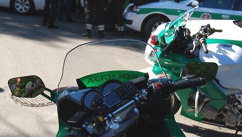 Policijos patrulių motociklai