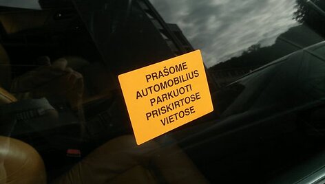 Nedrausmingi vairuotojai sulaukė įspėjimų