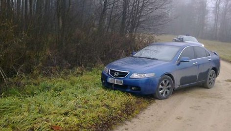 Sulaikytas automobilis „Honda Accord“