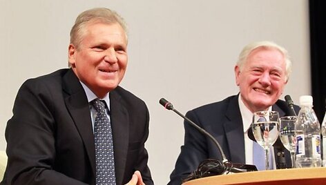 Aleksandras Kvasnevskis ir Valdas Adamkus