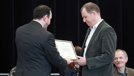 Arūnas Gelūnas ir Vytautas V.Landsbergis