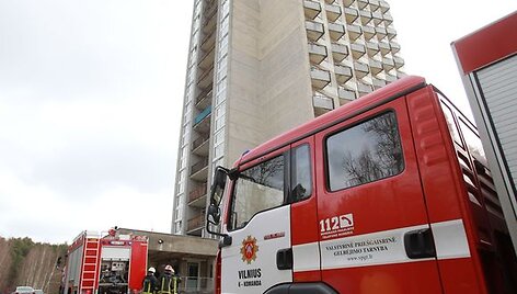 Gaisras studentų bendrabutyje