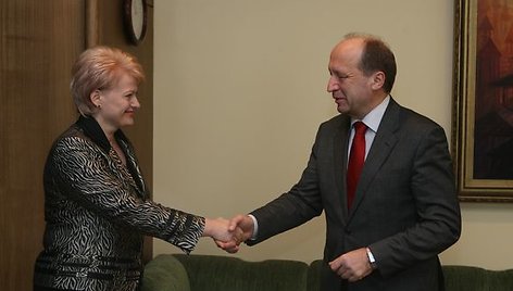 Dalia Grybauskaitė ir Andrius Kubilius