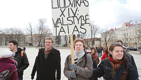 Studentų protestas