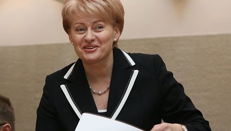 Eurokomisarė Dalia Grybauskaitė pateikė pareiškinius dokumentus Vyriausiajai rinkimų komisijai