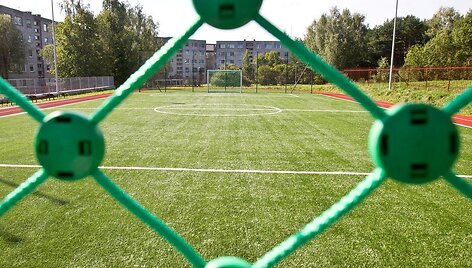 Sporto aik&scaron;tyno atidarymas