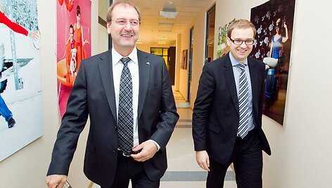 Viktoras Uspaskichas ir Vytautas Gap&scaron;ys