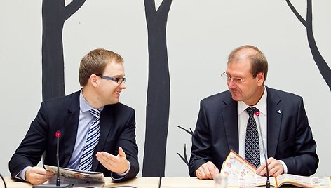 Vytautas Gap&scaron;ys ir Viktoras Uspaskichas 