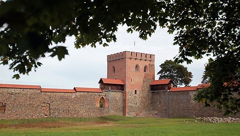 Atstatyta Medininkų pilis