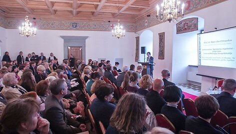 Konferencijos akimirka