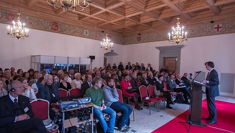 Konferencijos akimirka