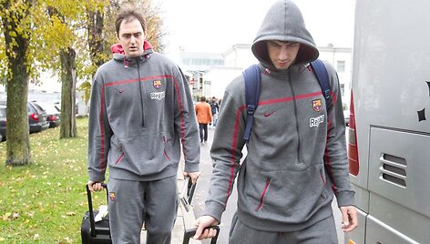 &bdquo;Barcelona&ldquo; krep&scaron;ininkai atvyko į Vilnių.