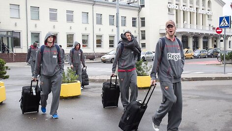 &bdquo;Barcelona&ldquo; krep&scaron;ininkai atvyko į Vilnių.