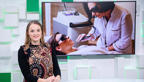 15min studijoje vie&scaron;i dermatologė Augė Lesinskaitė
