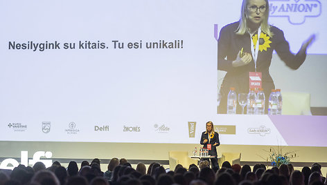 Konferencijoje „Moters vizija“ dalyvauja Rūta Mikelkevičiūtė