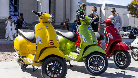 15-asis „Vespa“ motorolerių sezono atidarymas