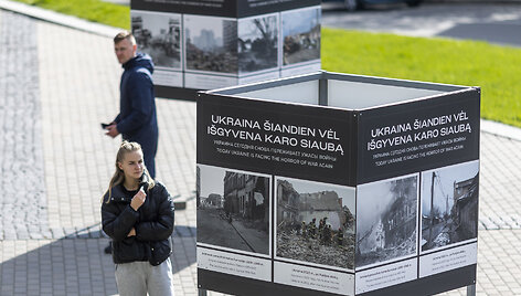 Lietuvos rusai mini sovietų pergalės prie&scaron; nacistinę Vokietiją dieną