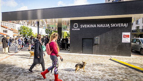Vilniuje atidarytas Amatų skveras