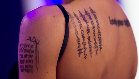 Milanos Jašinskytės-Pankevičienės tatuiruotės