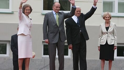 Lietuvoje valstybinį vizitą pradėjo Ispanijos monarchų pora. 