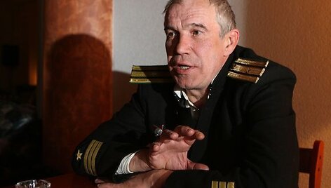 Rusijos kino grandas Sergejus Garma&scaron;as.