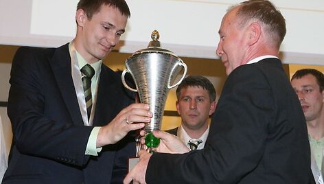 LKL apdovanojimų ceremonijos akimirkos.