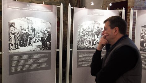 Arturo Grottgerio kūrinio kopija i&scaron; Krokuvos nacionalinio muziejaus archyvų.