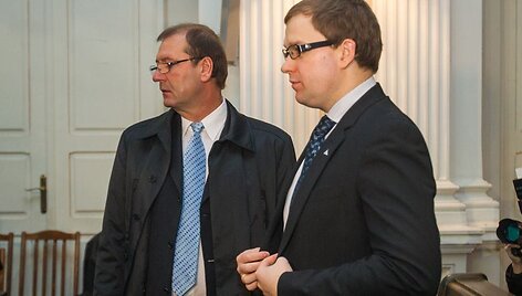 Viktoras Uspaskichas ir Vytautas Gap&scaron;ys