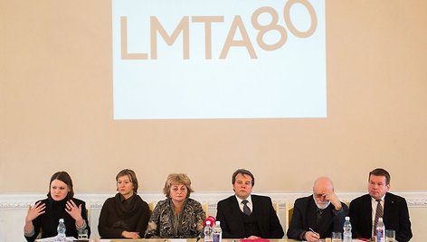Lietuvos muzikos ir teatro akademijos 80 metų jubiliejui skirtų renginių programos pristatymas.