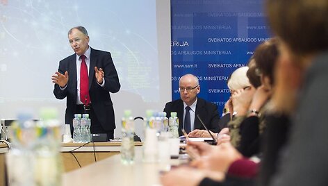 Vytenio Andriukaičio susitikimas su poliklinikų vadovais.