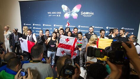 &bdquo;Eurovizijos 2013&ldquo; finalistų spaudos konferencija 