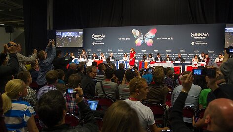 &bdquo;Eurovizijos 2013&ldquo; finalistų spaudos konferencija 
