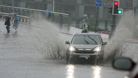 Vaizdas Vilniaus gatvėse