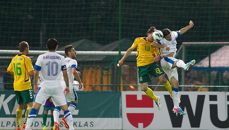 Lietuvos ir Graikijos futbolo rinktinių dvikova