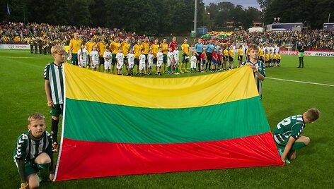 Lietuvos ir Graikijos futbolo rinktinių dvikova 