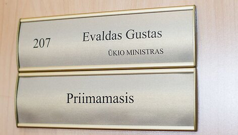 Evaldas Gustas pristatė savo prioritetus