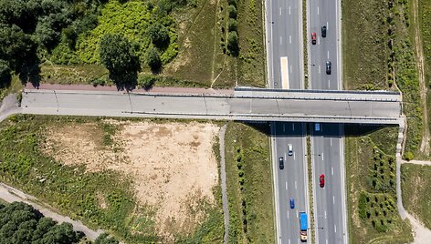 Vilniaus vakariniame aplinkkelyje nenaudojami viadukai