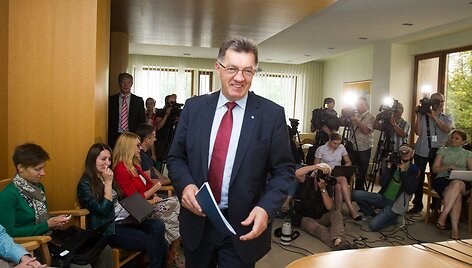 Algirdo Butkevičiaus spaudos konferencija