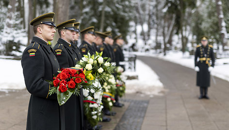 A.Ramanausko-Vanago 65-ųjų žūties metinių pagerbimo ceremonija