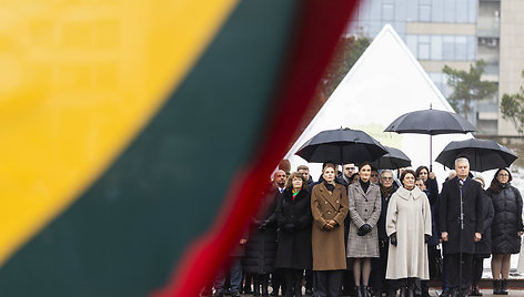 Valstybės vėliavos pakėlimo ceremonija 