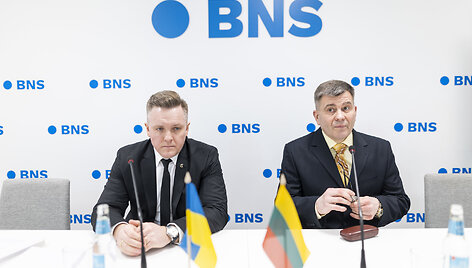 Edgaras Dere&scaron;kevičius ir Algimantas Martinkus