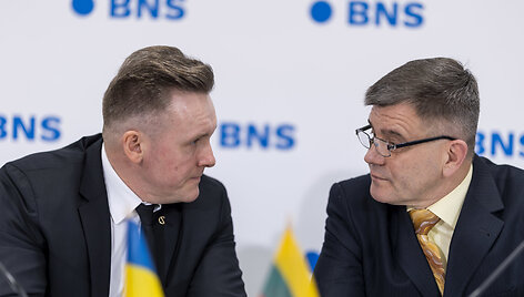 Edgaras Dere&scaron;kevičius ir Algimantas Martinkus