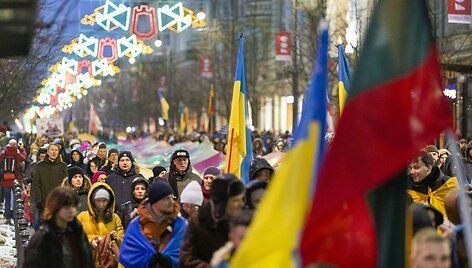 Ukrainos palaikymo akcija &bdquo;Laisvė &scaron;viečia: RADAROM!&ldquo;