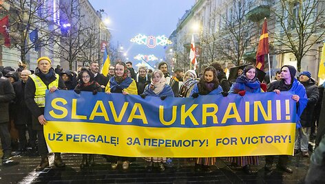 Ukrainos palaikymo akcija &bdquo;Laisvė &scaron;viečia: RADAROM!&ldquo;