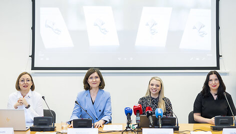 Lietuvos banke vyko spaudos konferencija apie gyventojų finansinį ra&scaron;tingumą. 