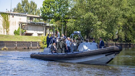 Gitanas Nausėda ir Andrzejus Duda stebėjo tarptautines SOP pratybas 