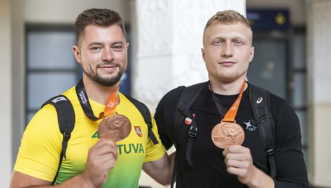 I&scaron; pasaulio čempionato parskrido Lietuvos diskininkų delegacija